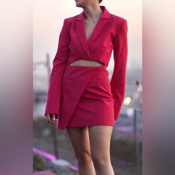 NWT ZARA Blazer Suit Dress Small (FINAL PRICE 79) - Picture 4 of 14